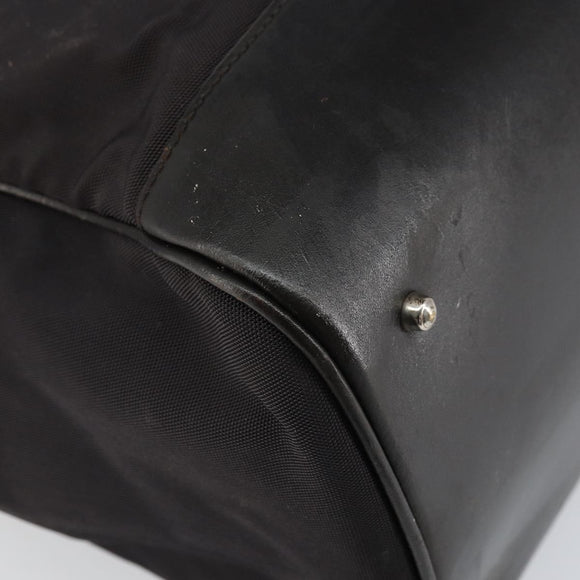 GUCCI Tote Bag Nylon Brown Silver 002 3754 0404 Auth bs31952
