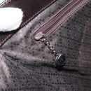 GUCCI Tote Bag Nylon Brown Silver 002 3754 0404 Auth bs31952-20