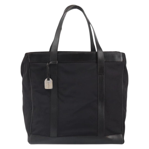 GUCCI Tote Bag Nylon Brown Silver 002 3754 0404 Auth bs31952