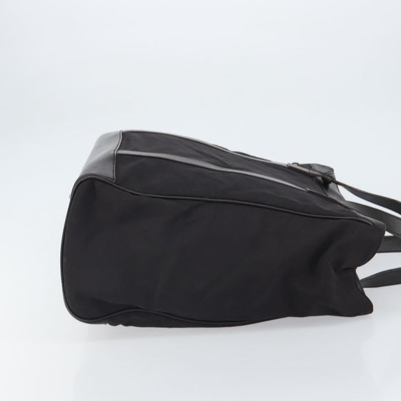 GUCCI Tote Bag Nylon Brown Silver 002 3754 0404 Auth bs31952