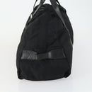 GUCCI Boston Bag Nylon Black Silver Auth bs31953-4