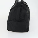 GUCCI Boston Bag Nylon Black Silver Auth bs31953-5