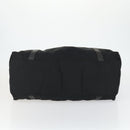 GUCCI Boston Bag Nylon Black Silver Auth bs31953-9