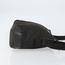 GUCCI Shoulder Bag Canvas Leather Brown Gold 110054 Auth bs31954-4