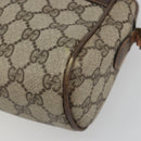 GUCCI GG Supreme Web Sherry Line Shoulder Bag PVC Beige 010 378 Auth bs31955-14