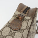 GUCCI GG Supreme Web Sherry Line Shoulder Bag PVC Beige 010 378 Auth bs31955-17