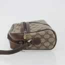 GUCCI GG Supreme Web Sherry Line Shoulder Bag PVC Beige 010 378 Auth bs31955-6