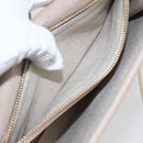 Jimmy Choo Chain Shoulder Wallet Shoulder Bag Leather Silver Gold Auth bs31957-11