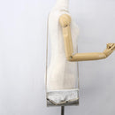 Jimmy Choo Chain Shoulder Wallet Shoulder Bag Leather Silver Gold Auth bs31957-23