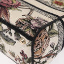 Christian Dior jardin Hand Bag Canvas 2way Beige Gold Auth bs31958-17