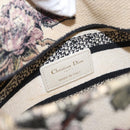 Christian Dior jardin Hand Bag Canvas 2way Beige Gold Auth bs31958-19