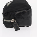 PRADA Pouch Nylon Leather Black Auth bs31960-4