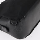 PRADA Pouch Nylon Leather Black Auth bs31960-7