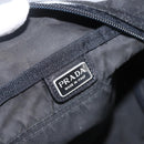 PRADA Pouch Nylon Leather Black Auth bs31961-9