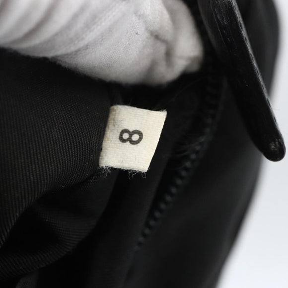 PRADA Pouch Nylon Leather Black Auth bs31961