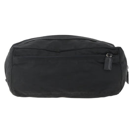 PRADA Pouch Nylon Leather Black Auth bs31961 - 0