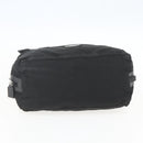 PRADA Pouch Nylon Leather Black Auth bs31961-6