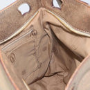 CARTIER Shoulder Bag Leather Gold Tone Auth bs31968-17