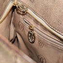 CARTIER Shoulder Bag Leather Gold Tone Auth bs31968-19