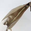 CARTIER Shoulder Bag Leather Gold Tone Auth bs31968-6
