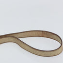 CARTIER Shoulder Bag Leather Gold Tone Auth bs31968-8