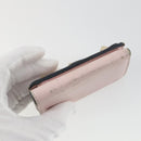 VALENTINO Wallet Leather 3 Set Pink Auth bs31971-13