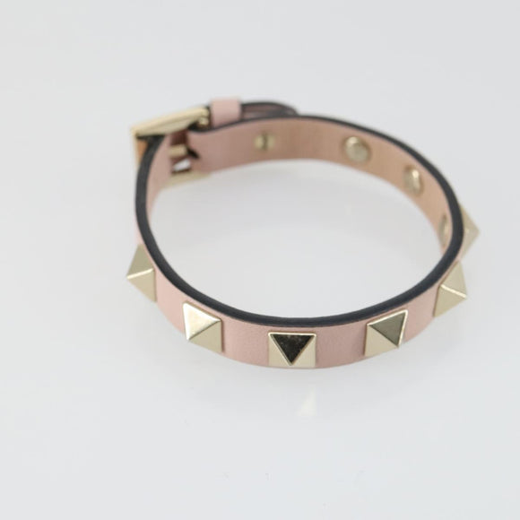 VALENTINO Wallet Leather 3 Set Pink Auth bs31971