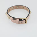 VALENTINO Wallet Leather 3 Set Pink Auth bs31971-18