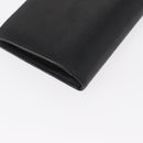 CHANEL Long Wallet Caviar Skin Black Gold CC Auth bs31972-10