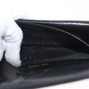 CHANEL Long Wallet Caviar Skin Black Gold CC Auth bs31972-15