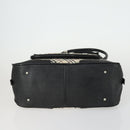 BURBERRY Nova Check Boston Bag Canvas Leather 2 Set Beige Auth bs31977-7