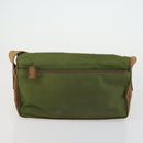 PRADA Shoulder Bag Nylon 3 Set Green Brown Auth bs31979-17