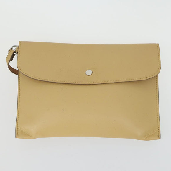 Stella MacCartney Shoulder Bag Polyester Leather 2 Set Black Beige Auth bs31980