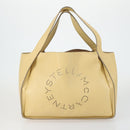 Stella MacCartney Shoulder Bag Polyester Leather 2 Set Black Beige Auth bs31980-2
