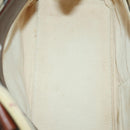 BURBERRY Nova Check Shoulder Bag Nylon Canvas 5 Set Yellow Beige Auth bs31981-16
