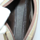 BURBERRY Nova Check Shoulder Bag Nylon Canvas 5 Set Yellow Beige Auth bs31981-27