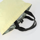 BURBERRY Nova Check Shoulder Bag Nylon Canvas 5 Set Yellow Beige Auth bs31981-4