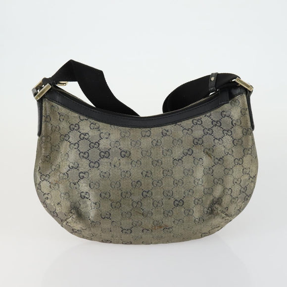 GUCCI GG Canvas Shoulder Bag 2 Set Beige Auth bs31982