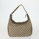 GUCCI GG Canvas Shoulder Bag 2 Set Beige Auth bs31982-2
