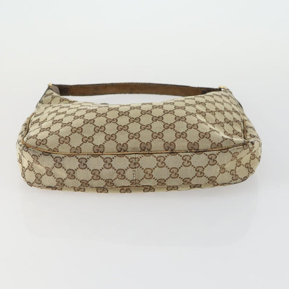 GUCCI GG Canvas Shoulder Bag 2 Set Beige Auth bs31982