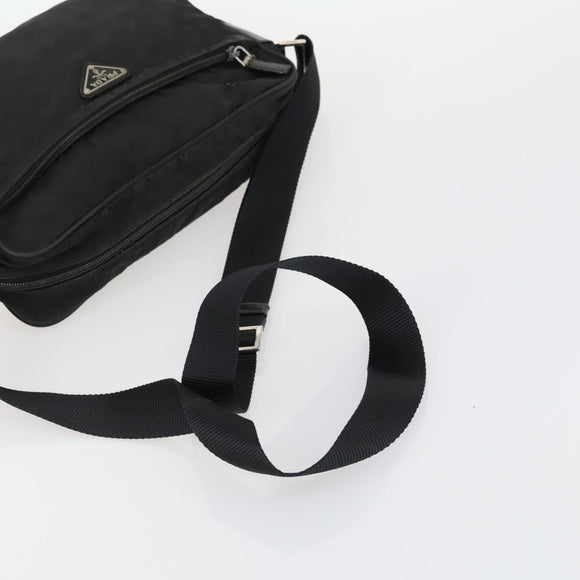PRADA Shoulder Bag Nylon 3 Set Black Auth bs31983