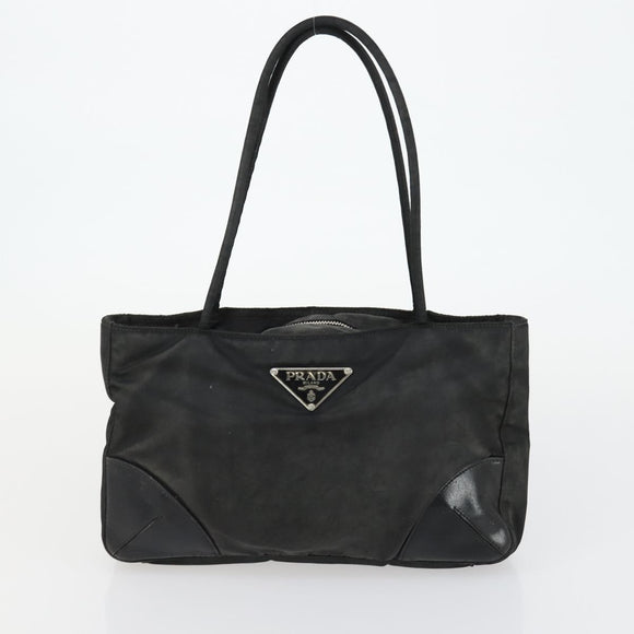 PRADA Shoulder Bag Nylon 3 Set Black Auth bs31983