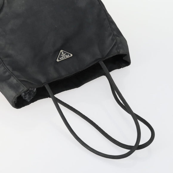 PRADA Shoulder Bag Nylon 3 Set Black Auth bs31983