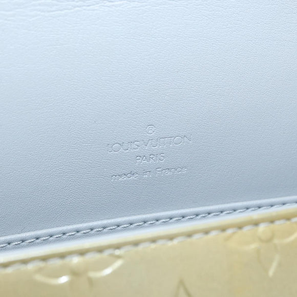 LOUIS VUITTON Monogram Vernis Thompson Street Bag Gris M91008 LV Auth bs31985
