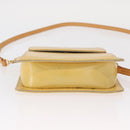 LOUIS VUITTON Monogram Vernis Motto Accessory Pouch Gris M91030 LV Auth bs31986-10