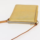 LOUIS VUITTON Monogram Vernis Motto Accessory Pouch Gris M91030 LV Auth bs31986-7
