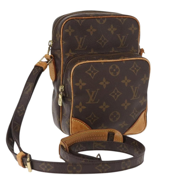 LOUIS VUITTON Monogram Amazon Umhängetasche M45236 LV Auth bs31990