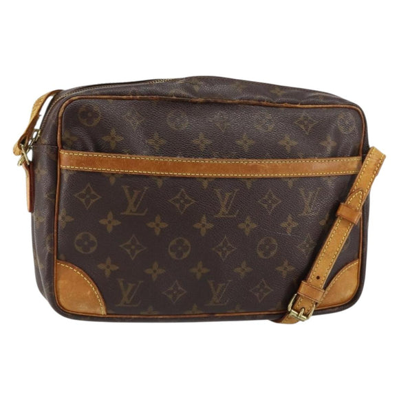 LOUIS VUITTON Monogram Trocadero 27 Shoulder Bag M51274 LV Auth bs31994