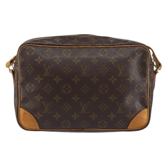 LOUIS VUITTON Monogram Trocadero 27 Shoulder Bag M51274 LV Auth bs31994