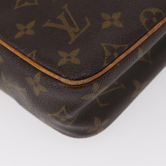 LOUIS VUITTON Monogram Compiegne 23 Clutch Bag M51847 LV Auth bs31995